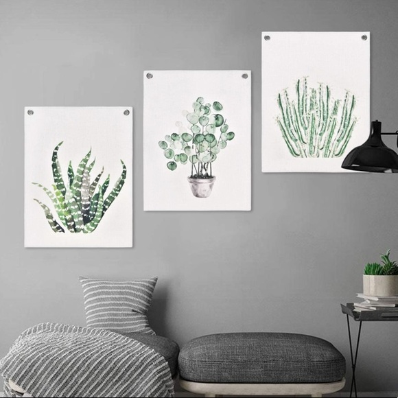 Succulent Plant Botanical Modern Wall/Room Art - Picture 7 of 7